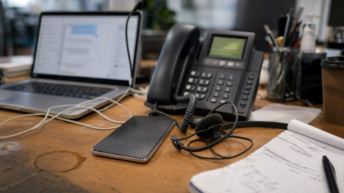 One-Number AI Handoff Map for AI-ready business phone buyers.