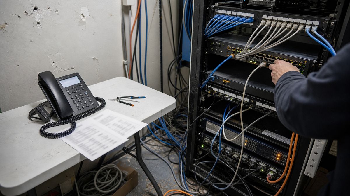 VoIP provider continuity proof matrix for FCC SK Teleco robocall network cutoff.